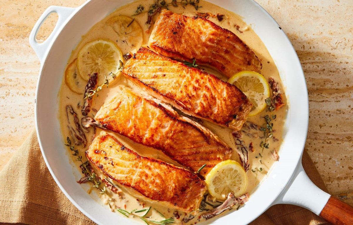 How to Make Rich and Creamy Tuscan Salmon