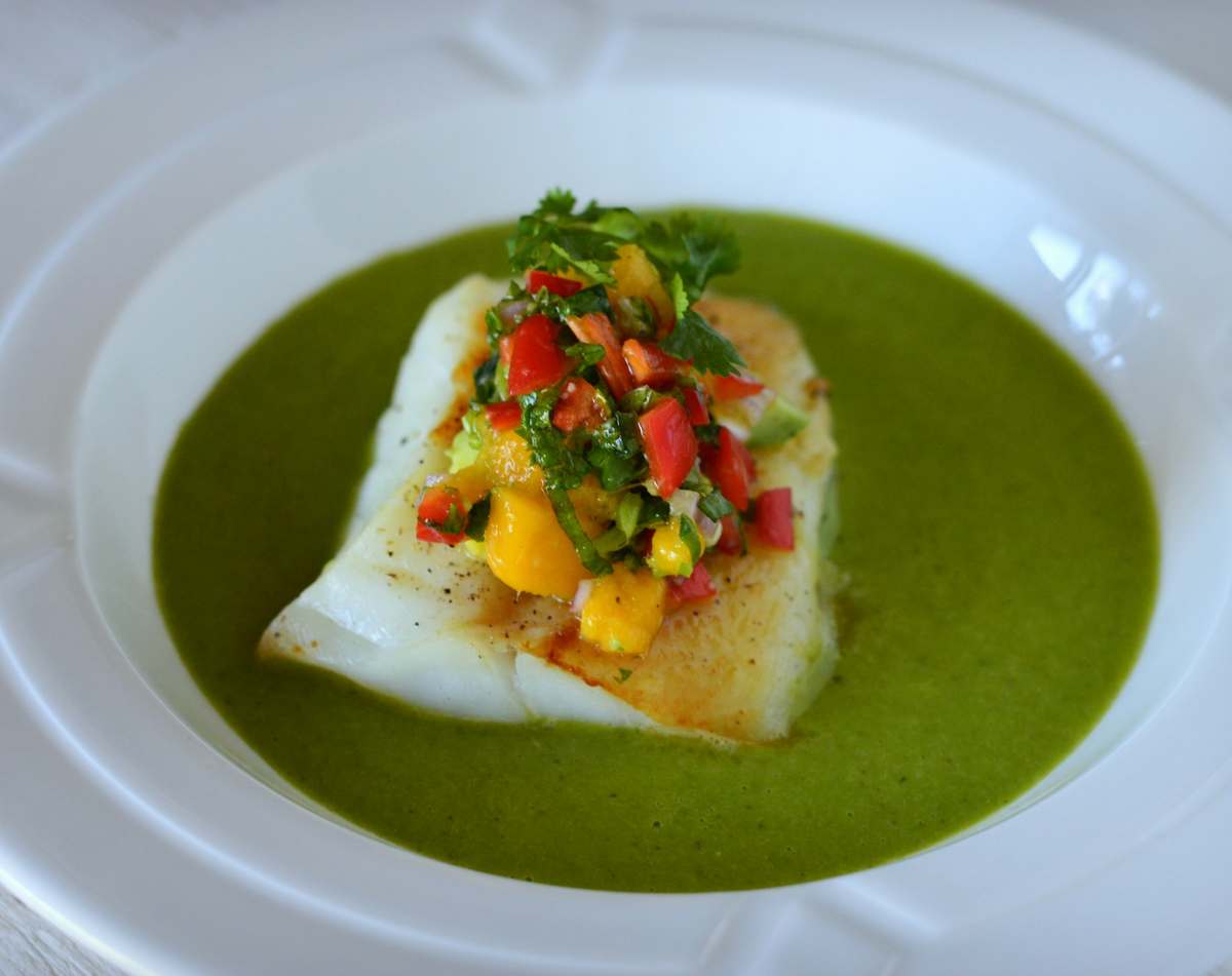 Boat Deck Cookin' – Pan-Seared Yelloweye with Marsh Skeele