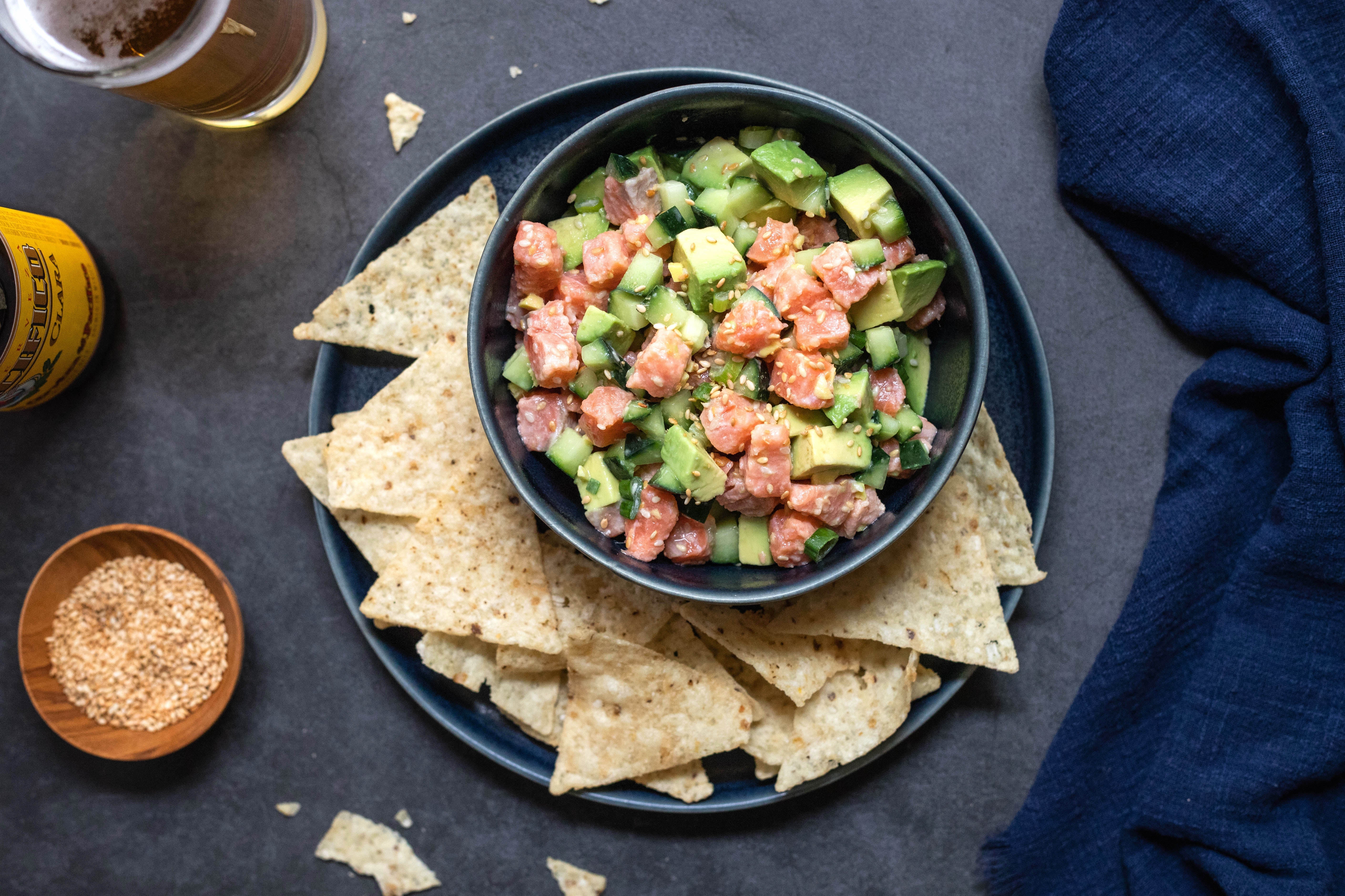 Sockeye Salmon Poke Cubes Bundle