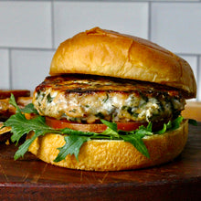Lemon-Zest Salmon Burgers (5 oz)