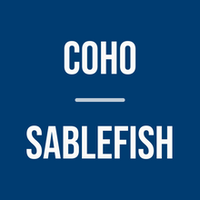 Premium Seafood Subscription Box - No Shellfish - May 2026 | Coho Salmon (6 pcs) and Sablefish (5 pcs)