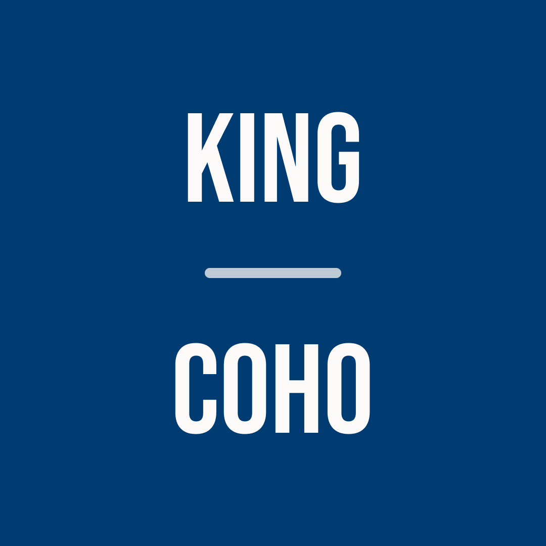 Coho salmon and King salmon | Premium with Shellfish Subscription | Oct 2026