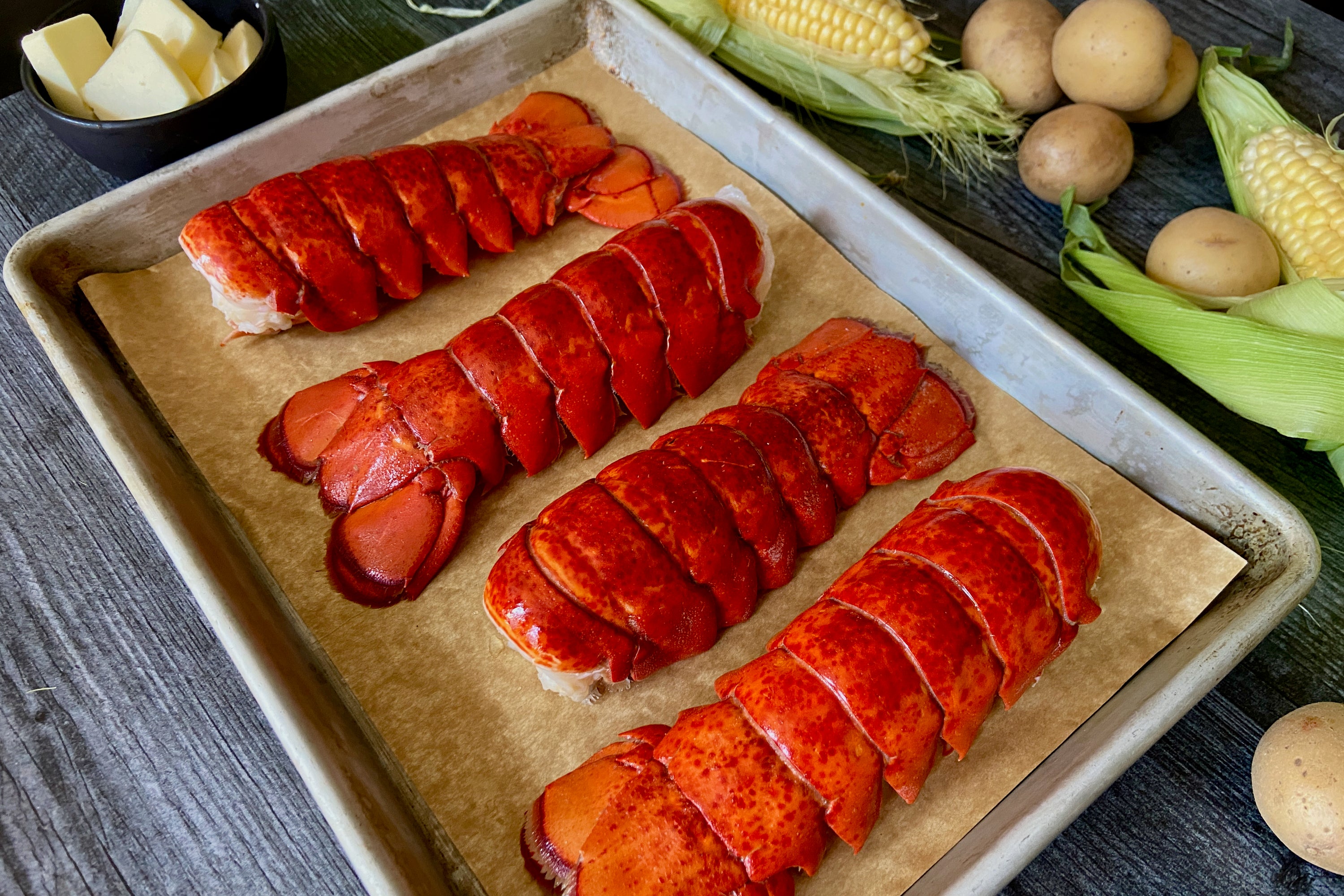 Maine Lobster Tails (2 tails)
