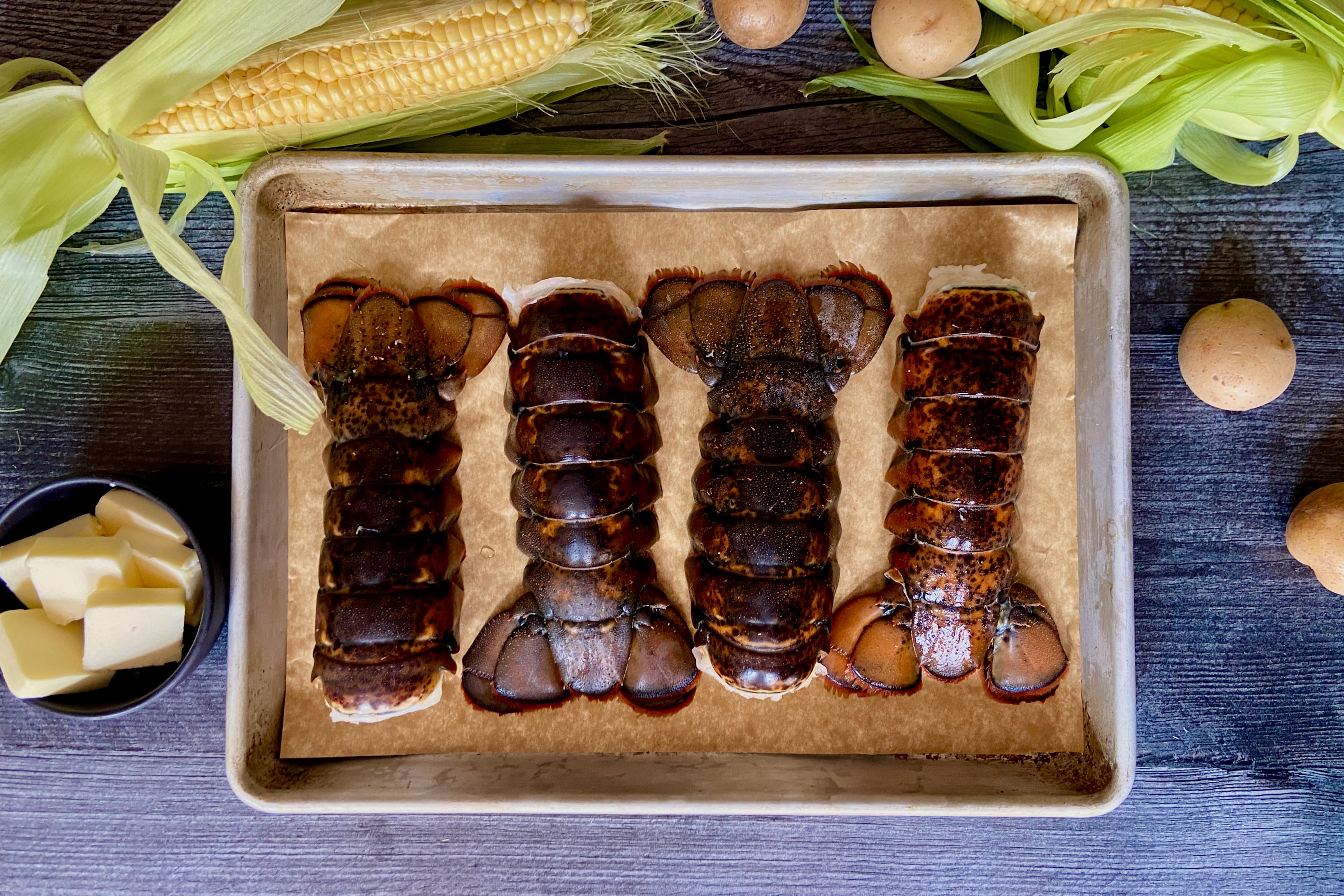 Maine Lobster Tails (2 tails)