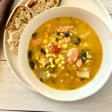 Salmon and Corn Chowder
