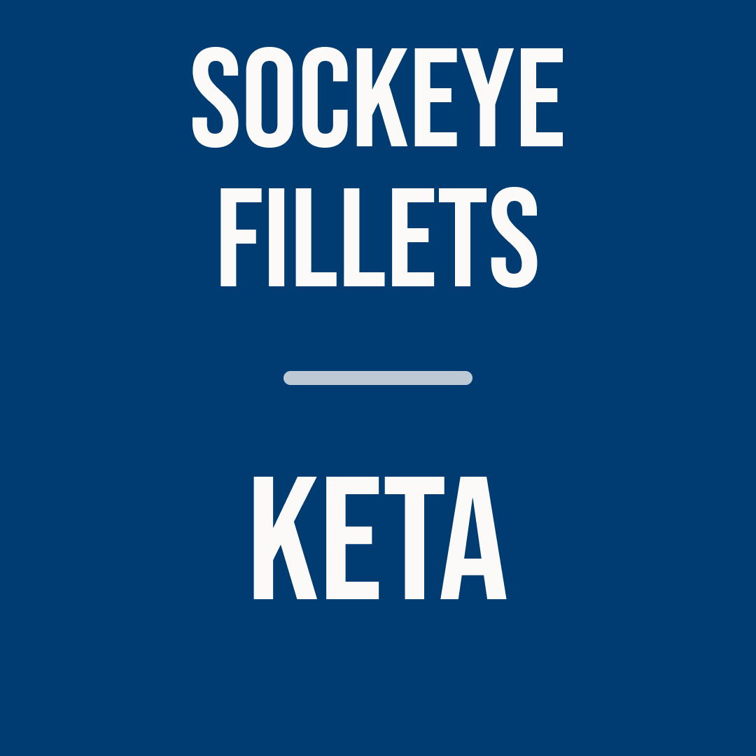 Sockeye fillets and Keta salmon | Salmon Subscription | Aug 2026