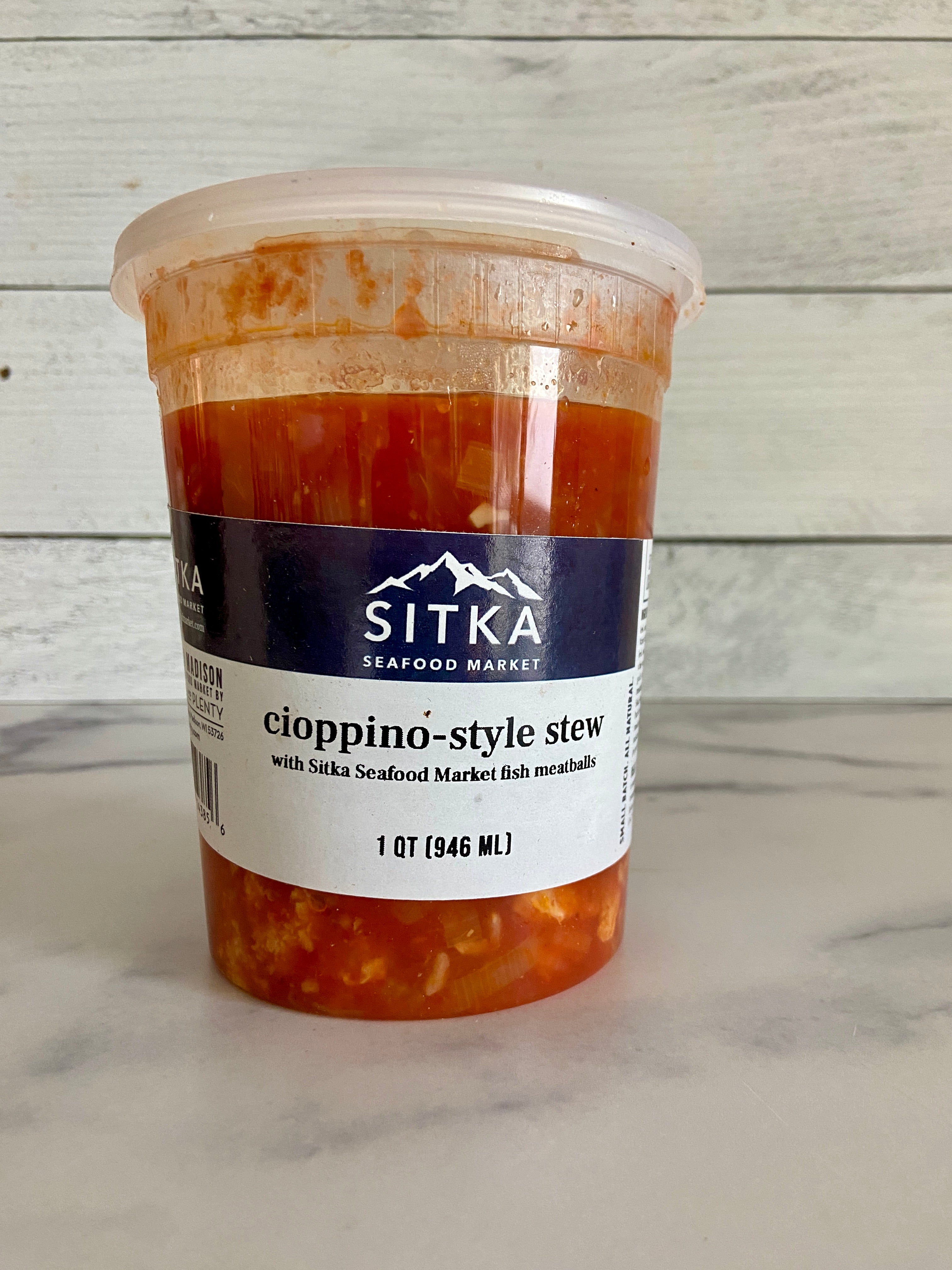 Cioppino-Style Stew with Fish Meatballs