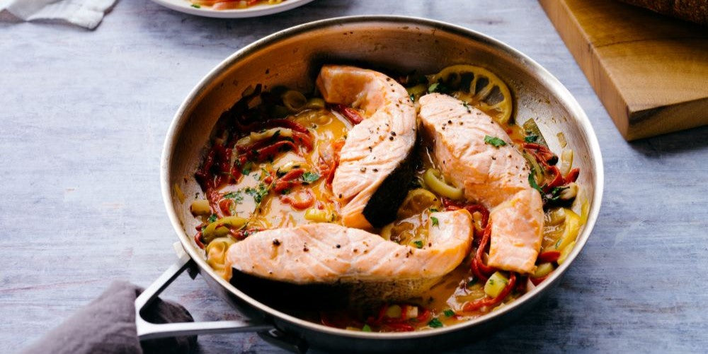 King Salmon Steaks (12 oz)