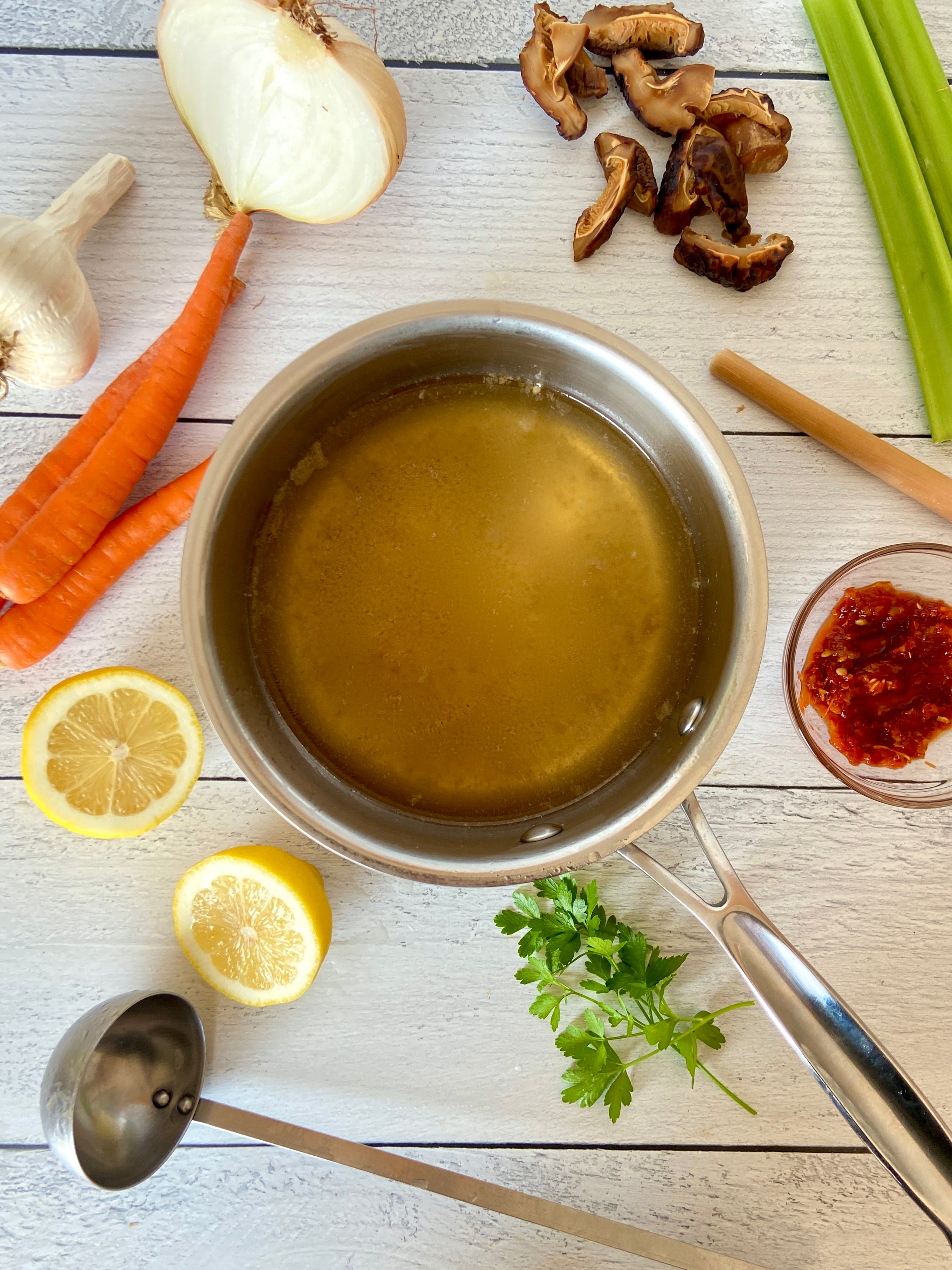 Asian Salmon Broth